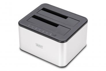 USB 3.0 Duale SATA HDD Dockingstation 2,5"/ 3,5 