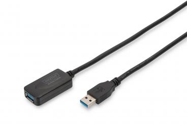 Aktives USB 3.0 Verlängerungskabel, 5m 