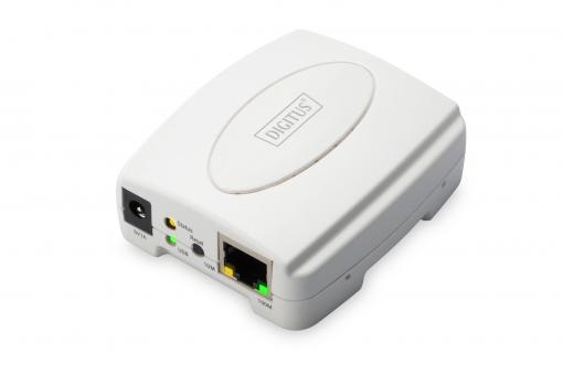 Fast Ethernet Print Server, USB 2.0 
